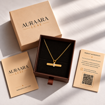 Elara Bar Necklace