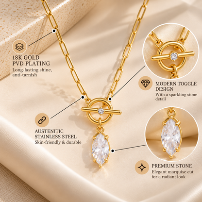Elara Crystal Necklace