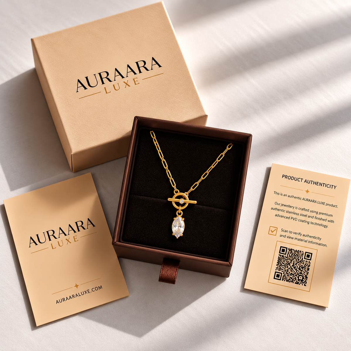 Elara Crystal Necklace