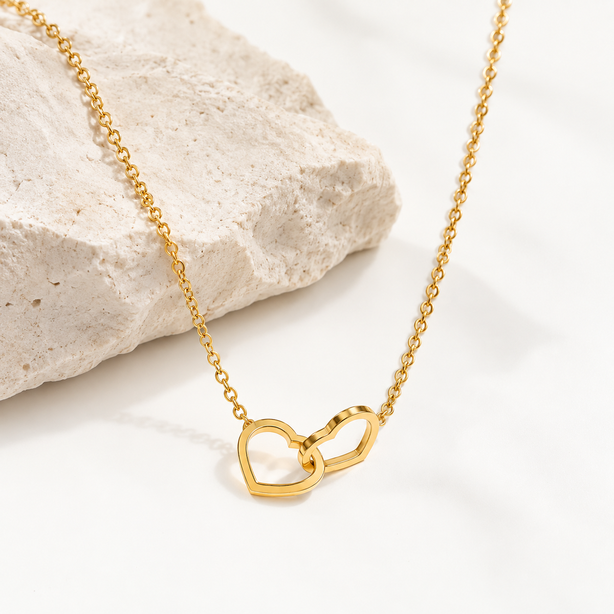 Twin Heart Necklace