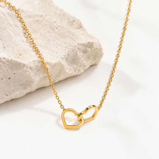 Twin Heart Necklace