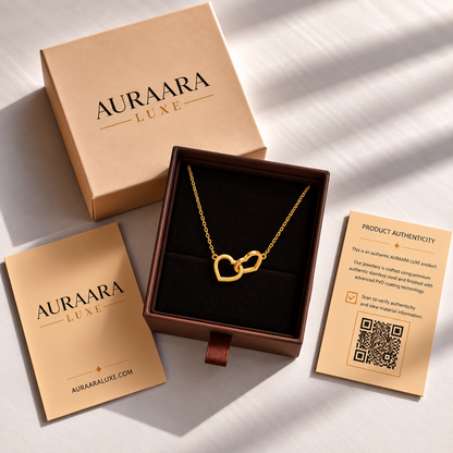 Twin Heart Necklace