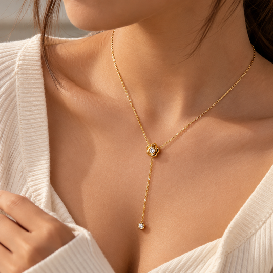 Petal Drip Necklace
