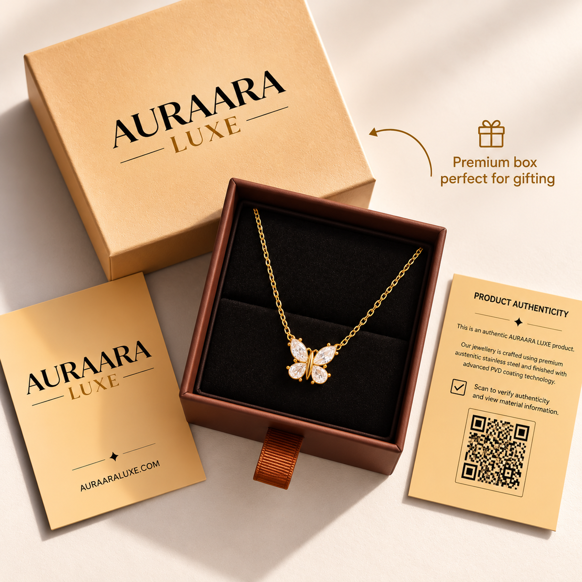 Aurielle Flutter Necklace