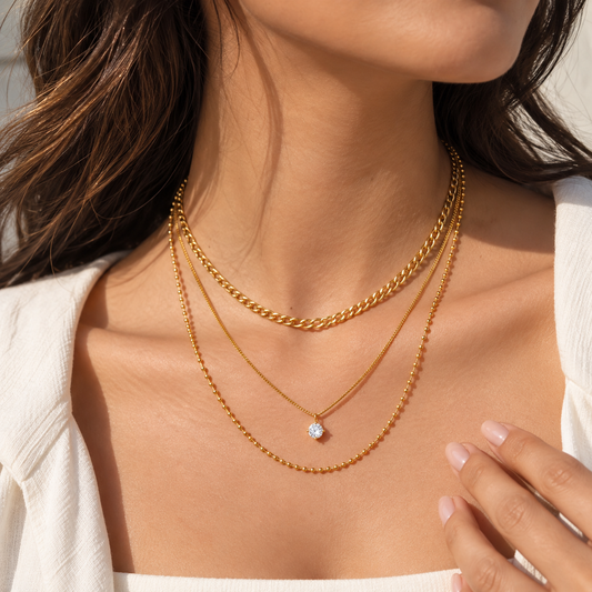 Aureline Cascade Necklace