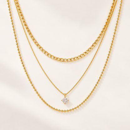 Aureline Cascade Necklace