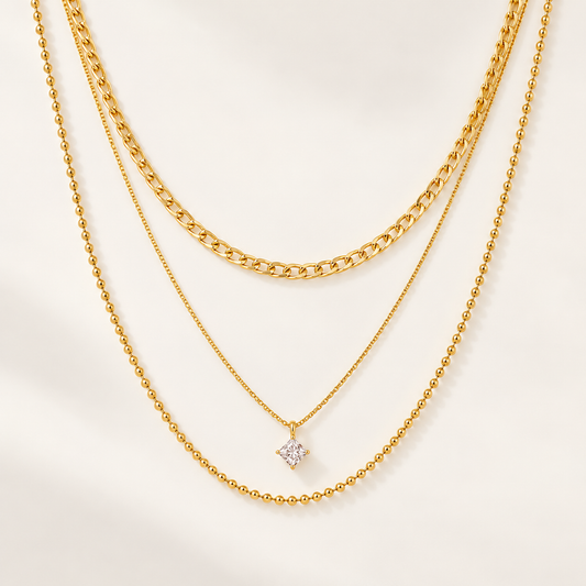 Aureline Cascade Necklace