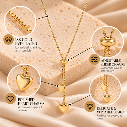 Heart Slider Necklace