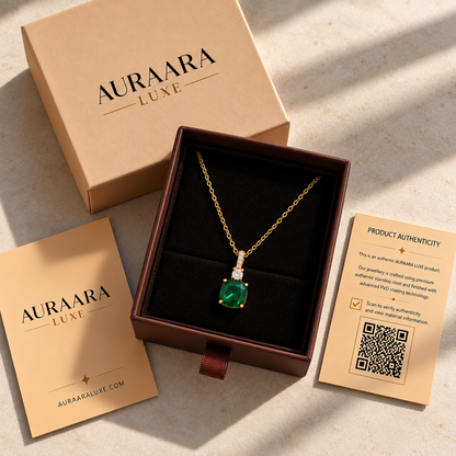 Emerald Glow Necklace