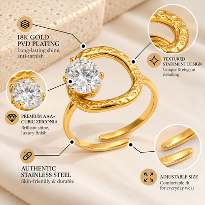 Auraara Halo Ring