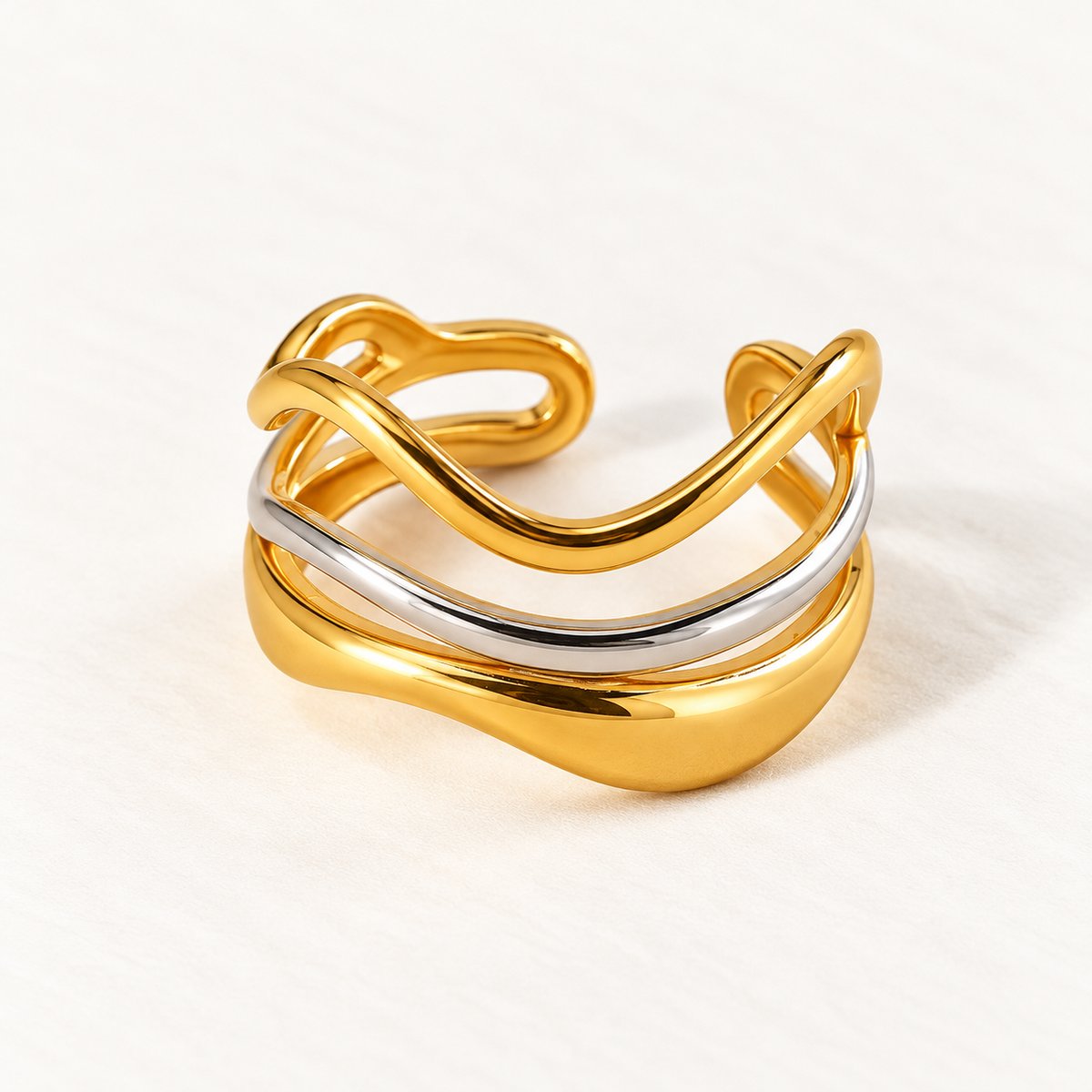 Harmony Wave Ring