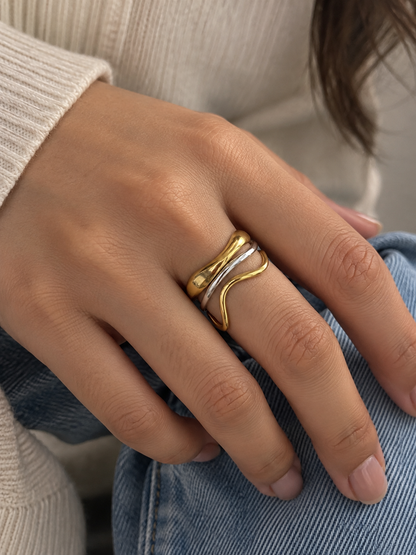Harmony Wave Ring