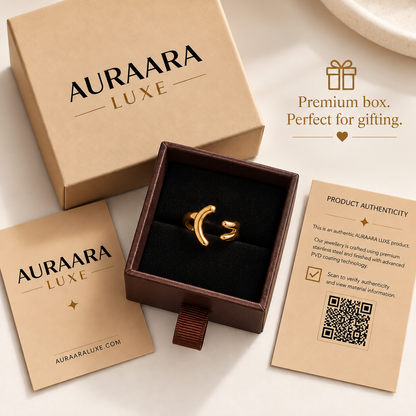 Aura Curve Ring