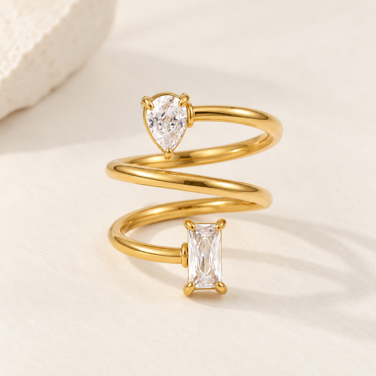 Seraphine Dual-Stone Ring