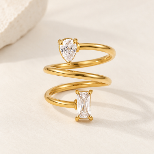 Seraphine Dual-Stone Ring