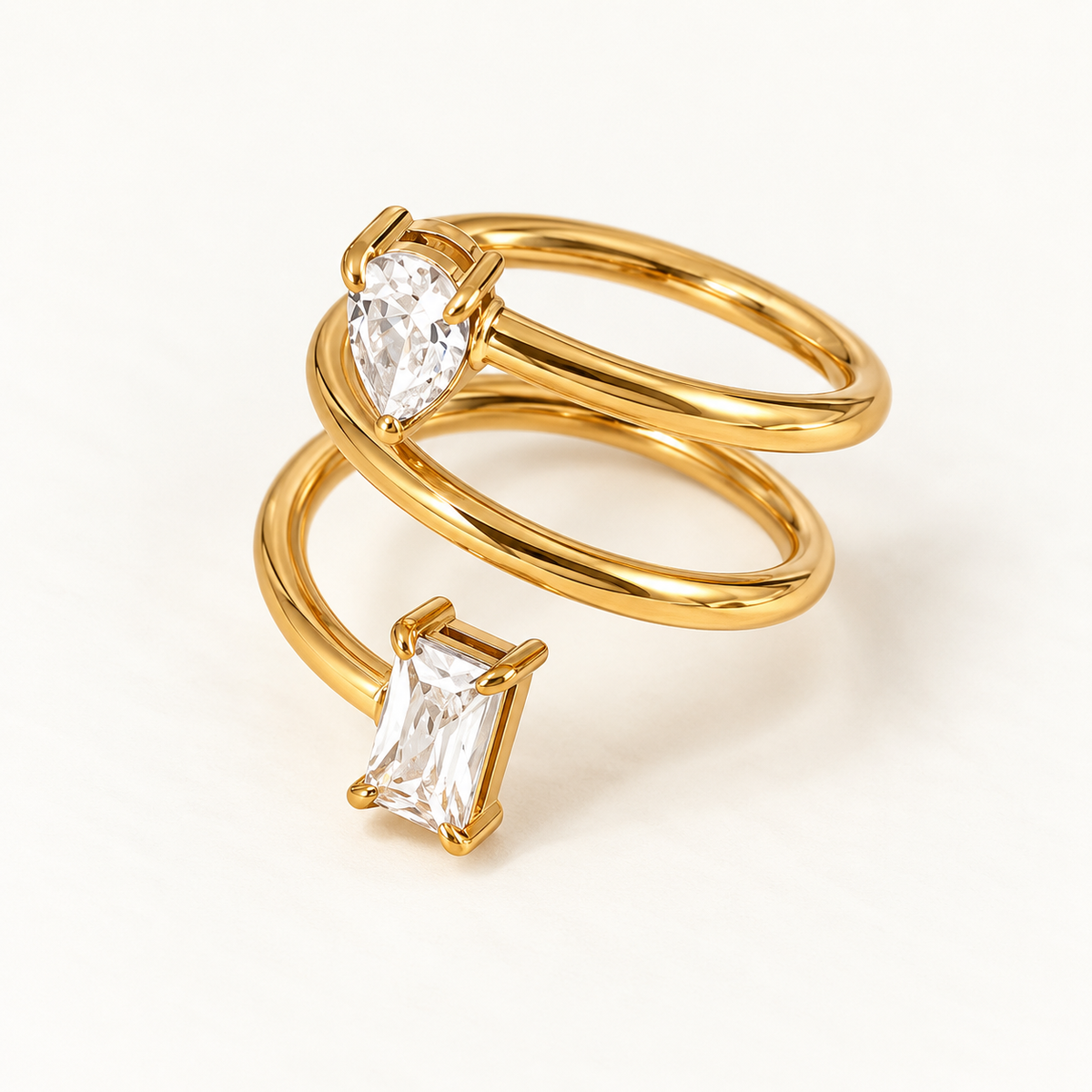 Seraphine Dual-Stone Ring