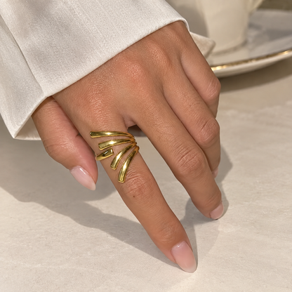 Solara Cuff Ring