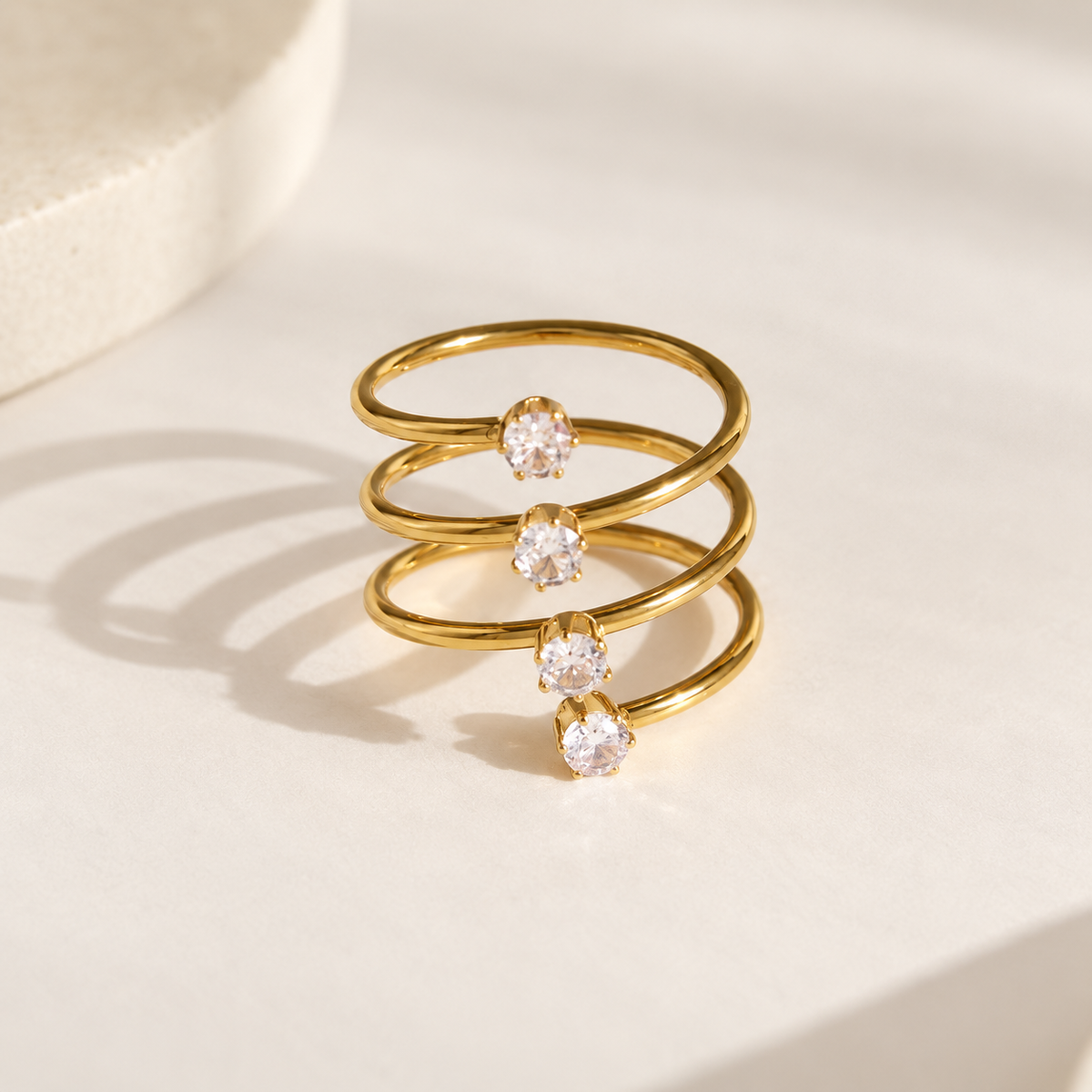 Celeste Solitaire Ring