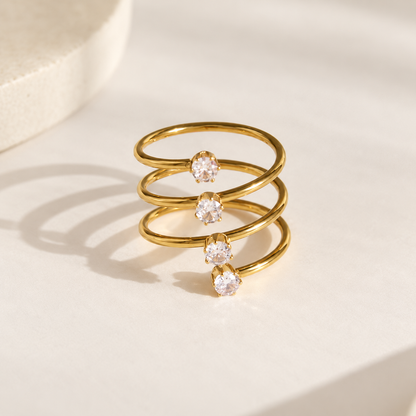 Celeste Solitaire Ring