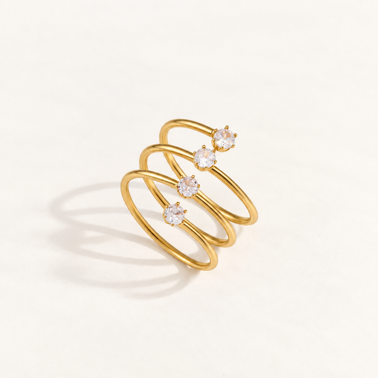 Celeste Solitaire Ring