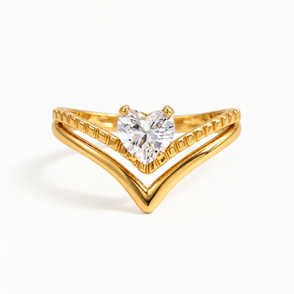 Amara Heart Ring