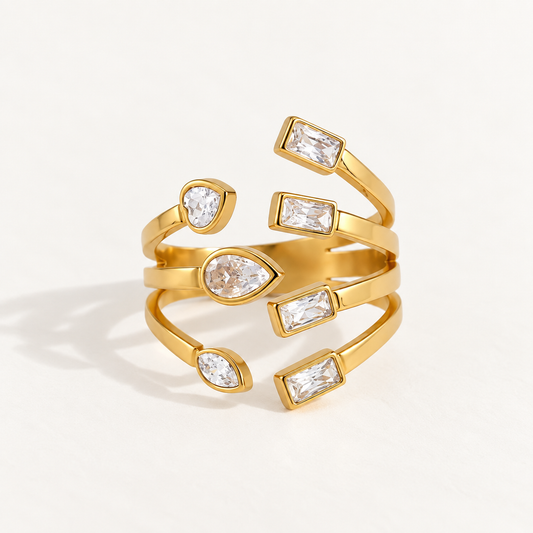 Élan Multi-Stone Ring