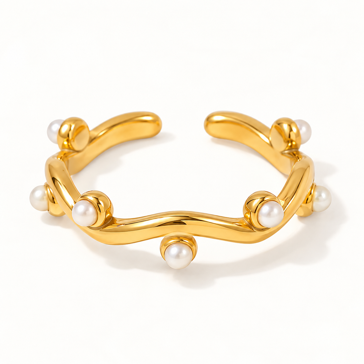 Pearl Cascade Ring