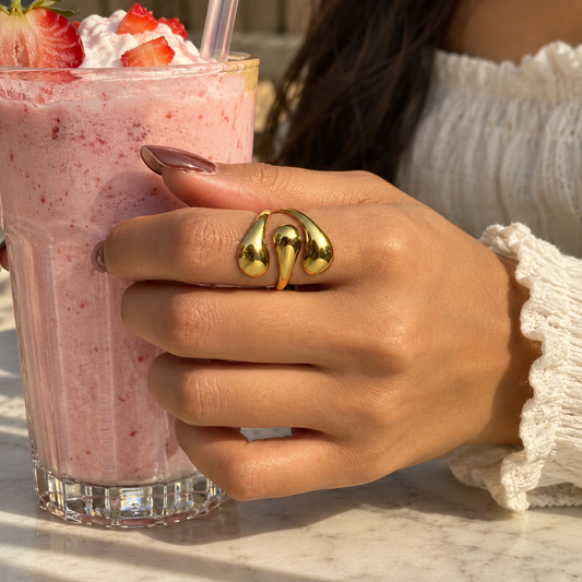 Solara Sculpted Ring