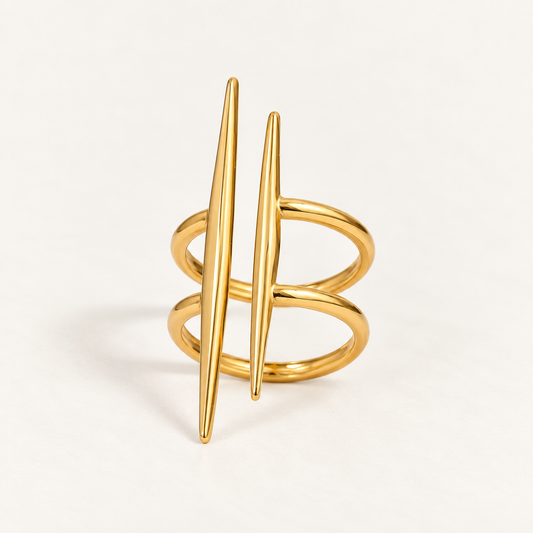 Astra Twin-Line Ring