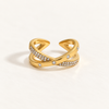 Élan Criss-Cross Ring