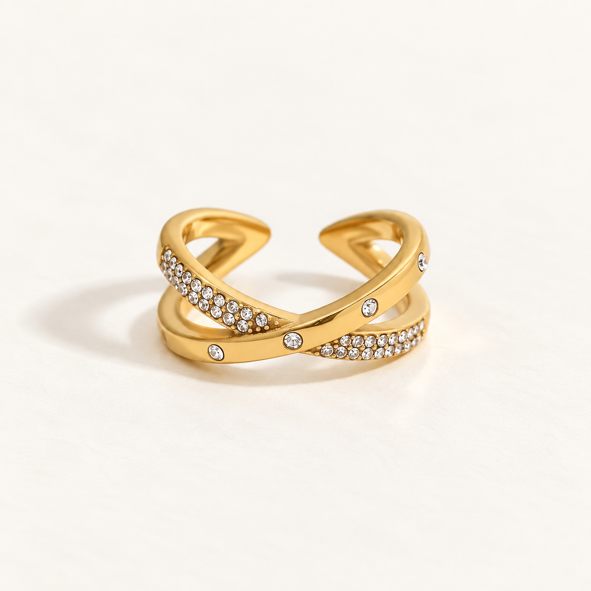 Élan Criss-Cross Ring