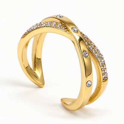 Élan Criss-Cross Ring