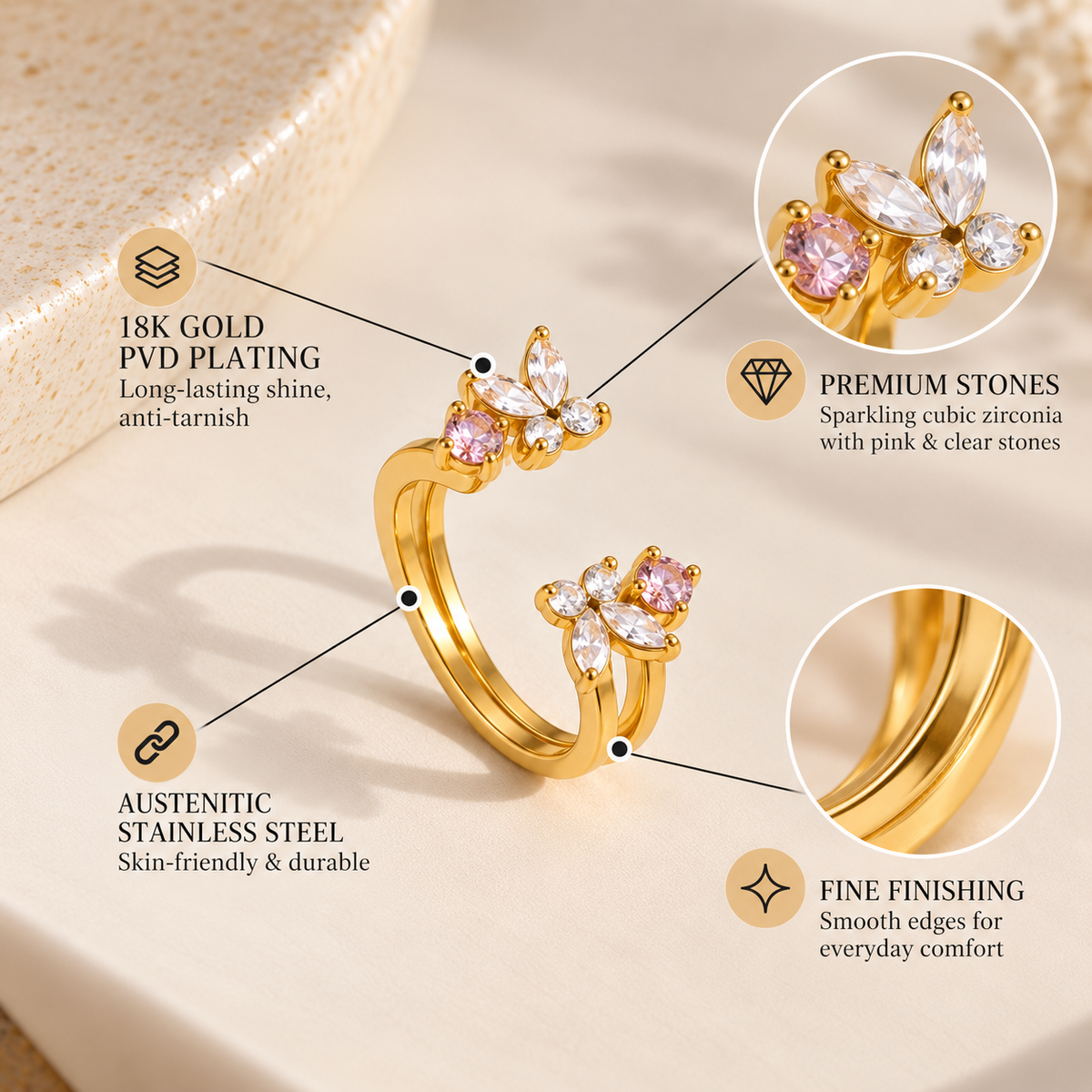 Fleuré Bloom Ring