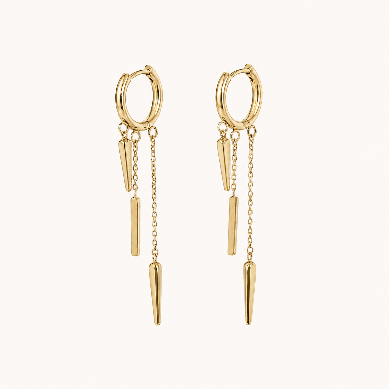 Luna Cascade Hoops - Image 2