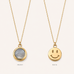Solara Reversible Smile Pendant