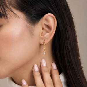 Celeste Chain Drop Earrings
