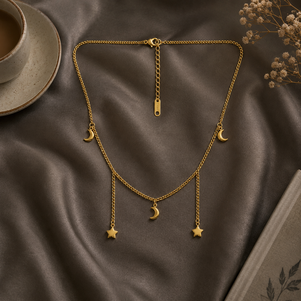 Lunara Celestial Charm Necklace - Image 2