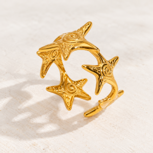 Celestial Star Open Ring
