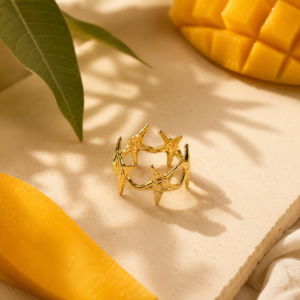 Celestial Star Open Ring