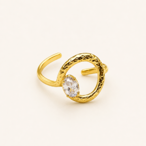 Auraara Halo Adjustable Ring