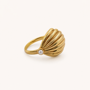 Pearl Shell Statement Ring