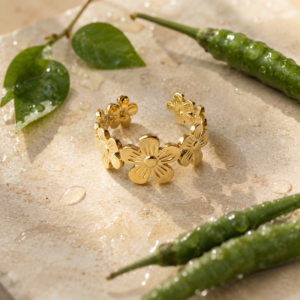 Bloom Petals Adjustable Ring