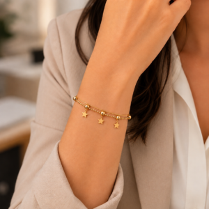 Celestial Star Charm Bracelet