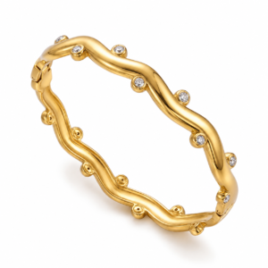 Sculpt Wave Bracelet