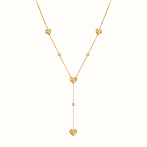 Heartline Lariat Necklace