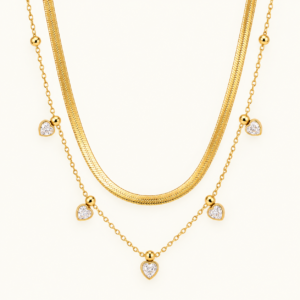 Heartline Duo Necklace