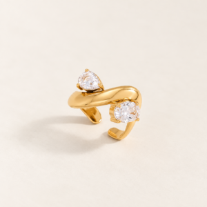 Aurelia Double-Stone Ring