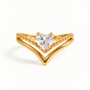 Amara Heart Ring